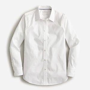 J crew cotton 6 slim fit stretch button up shirt